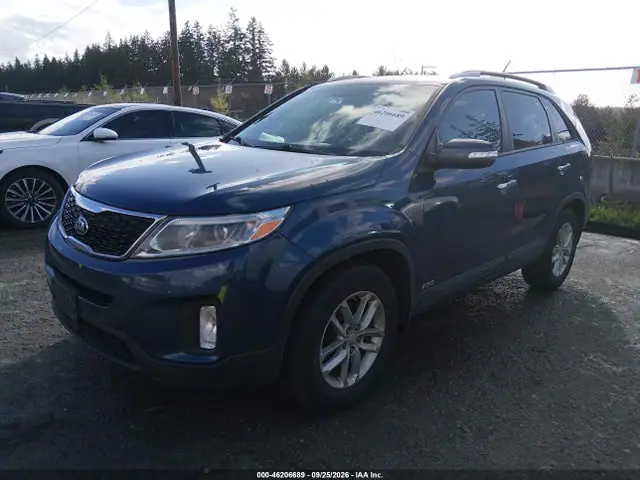 5XYKTDA66FG600955 — 2015 Kia Sorento LX, фото 2 с аукциона IAAI 14.10.2026, Естественный износ