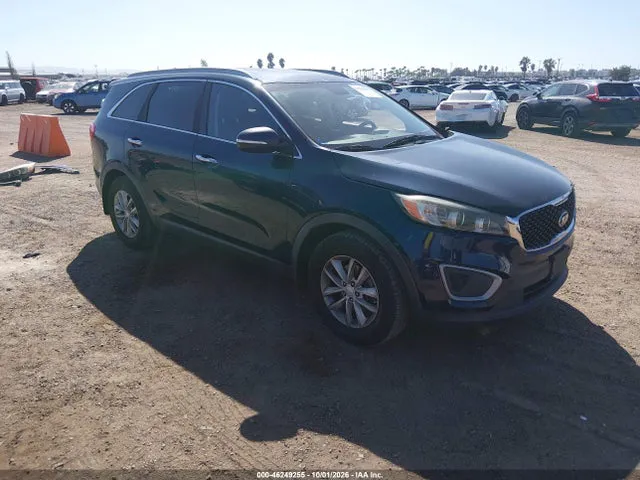 2016 KIA SORENTO LX VIN 5XYPG4A34GG126392 фото 1