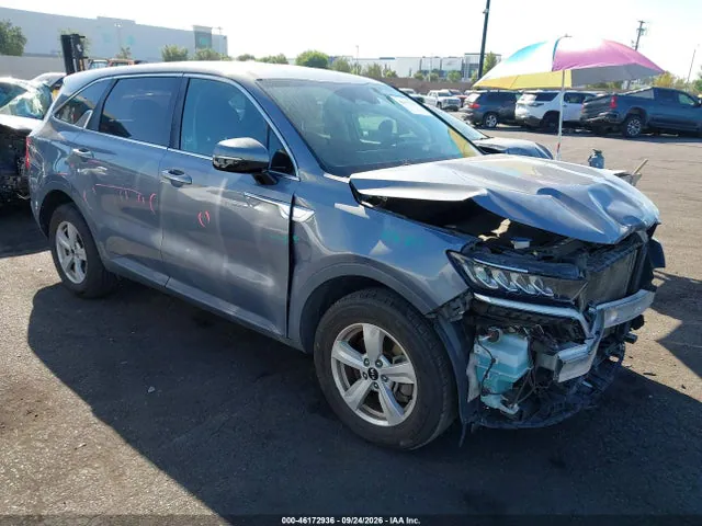 2021 KIA SORENTO LX VIN 5XYRG4LC2MG020900 фото 1