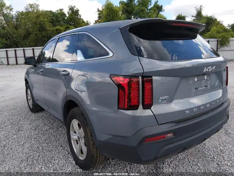 2022 KIA SORENTO LX VIN 5XYRGDLC3NG123521 фото 3