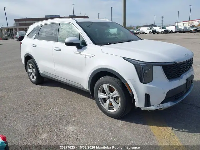 5XYRGDJC0SG358604 — 2025 Kia Sorento LX, Задняя часть (Rear), фото до ремонта