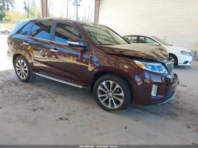 5XYKW4A73EG514081 — 2014 Kia Sorento SX, Передняя часть (Front End), фото до ремонта
