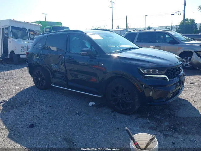 2021 KIA SORENTO SX VIN 5XYRKDLF8MG057040 фото 1