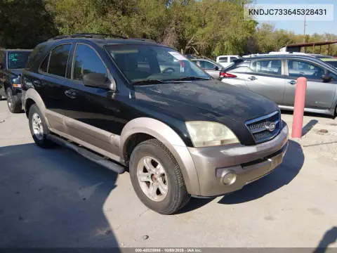 KNDJC733645328431 — 2004 Kia Sorento, Естественный износ, фото до ремонта