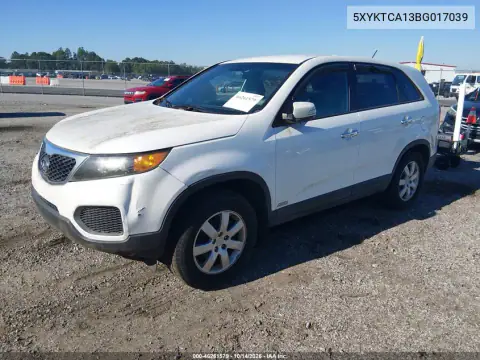 5XYKTCA13BG017039 — 2011 Kia Sorento, фото 2 с аукциона IAAI, Естественный износ