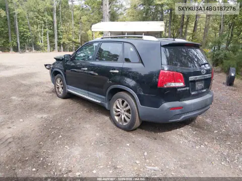 2011 Kia Sorento Ex VIN 5XYKU3A14BG187276 фото 3