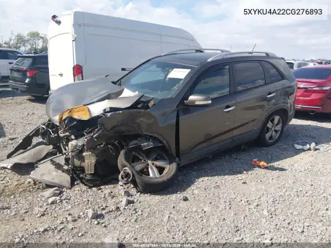 5XYKU4A22CG276893 — 2012 Kia Sorento, фото 2 с аукциона IAAI, Не указано