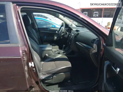 2012 Kia Sorento Ex VIN 5XYKUCA6XCG222822 фото 5