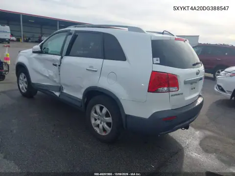 2013 Kia Sorento Lx V6 VIN 5XYKT4A20DG388547 фото 4