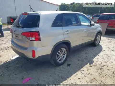 2014 Kia Sorento Lx VIN 5XYKT3A61EG457969 фото 4