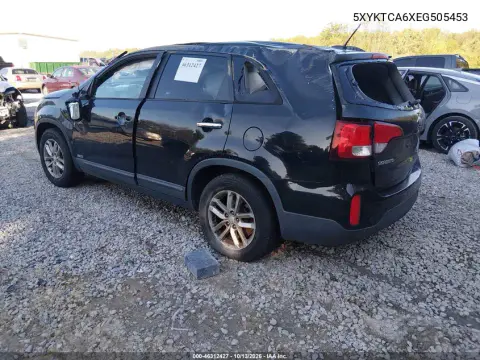 2014 Kia Sorento Lx VIN 5XYKTCA6XEG505453 фото 4