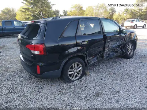 2014 Kia Sorento Lx VIN 5XYKTCA6XEG505453 фото 5