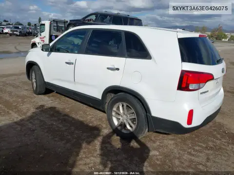 2014 Kia Sorento Lx VIN 5XYKT3A63EG426075 фото 4