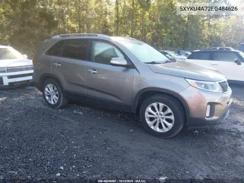 5XYKU4A72EG484626 — 2014 Kia Sorento, Правая сторона, фото до ремонта