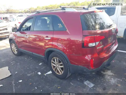 5XYKT4A71EG496916 — 2014 Kia Sorento, фото 4 с аукциона IAAI, Естественный износ