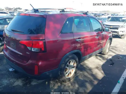 5XYKT4A71EG496916 — 2014 Kia Sorento, фото 5 с аукциона IAAI, Естественный износ