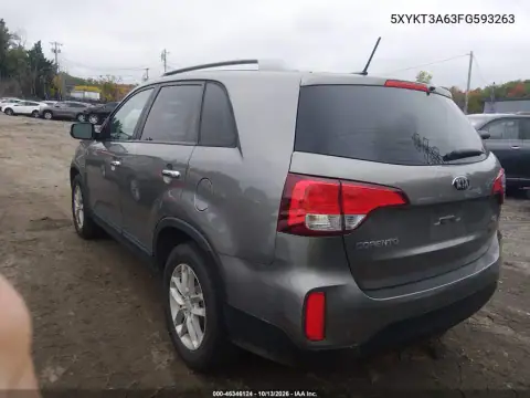 5XYKT3A63FG593263 — 2015 Kia Sorento, фото 4 с аукциона IAAI 20.10.2026, Естественный износ