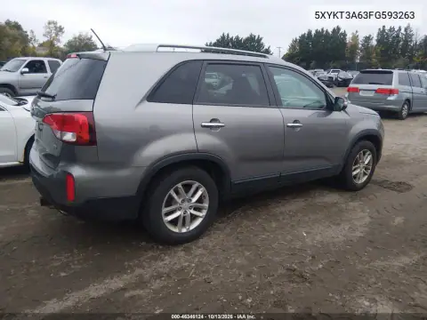 5XYKT3A63FG593263 — 2015 Kia Sorento, фото 5 с аукциона IAAI 20.10.2026, Естественный износ