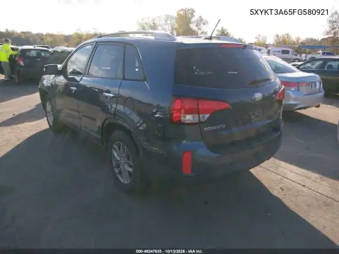 5XYKT3A65FG580921 — 2015 Kia Sorento, фото 3 с аукциона IAAI, Повреждение двигателя