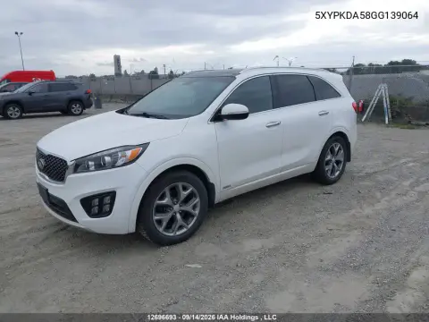 2016 Kia Sorento Sx/Sx Limited VIN 5XYPKDA58GG139064 фото 3