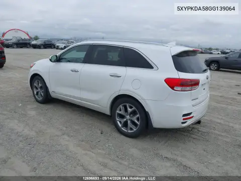 2016 Kia Sorento Sx/Sx Limited VIN 5XYPKDA58GG139064 фото 4