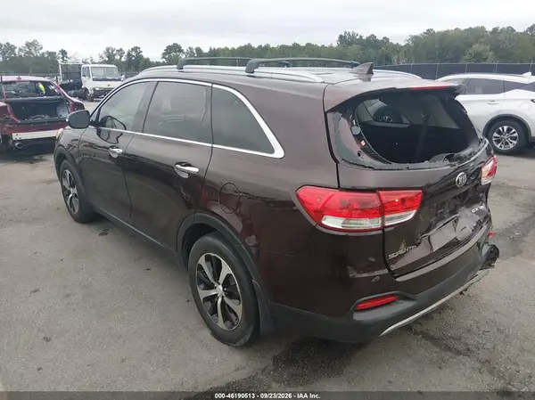 5XYPH4A50GG065220 — 2016 Kia Sorento, фото 3 с аукциона IAAI, Задняя часть