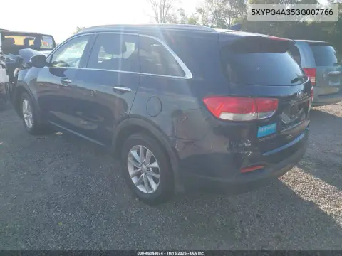 2016 Kia Sorento 2.4L Lx VIN 5XYPG4A35GG007766 фото 4