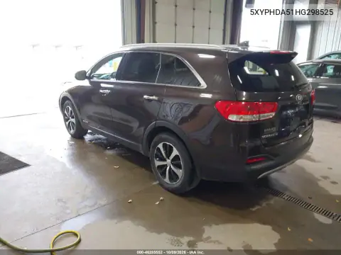 2017 Kia Sorento 3.3L Ex VIN 5XYPHDA51HG298525 фото 4