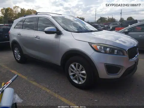 5XYPGDA32HG188617 — 2017 Kia Sorento, Естественный износ, фото до ремонта
