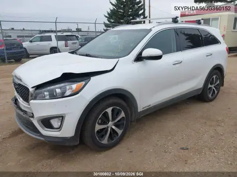 2018 Kia Sorento Ex VIN 5XYPHDA56JG360152 фото 3