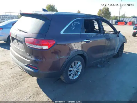 2018 Kia Sorento 2.4L Lx VIN 5XYPG4A3XJG357093 фото 4