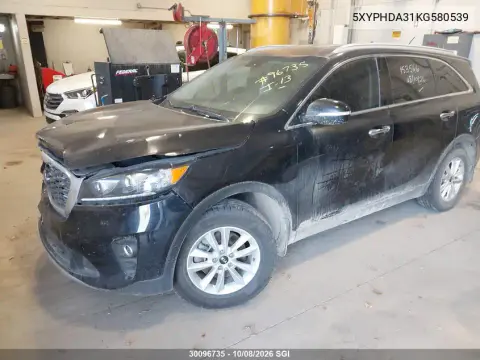 2019 Kia Sorento Ex VIN 5XYPHDA31KG580539 фото 3