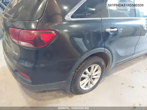 2019 Kia Sorento Ex VIN 5XYPHDA31KG580539 фото 5