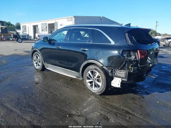 2019 KIA SORENTO VIN 5XYPHDA55KG498718 фото 3