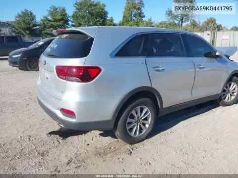 2019 Kia Sorento 3.3L Lx VIN 5XYPGDA59KG441795 фото 4