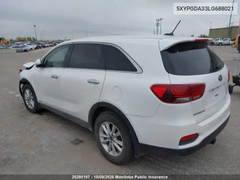 2020 Kia Sorento Lx+ VIN 5XYPGDA33LG688021 фото 4