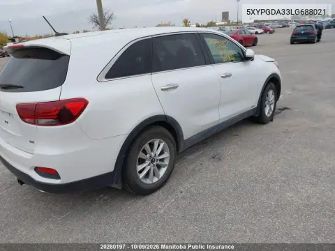 2020 Kia Sorento Lx+ VIN 5XYPGDA33LG688021 фото 5