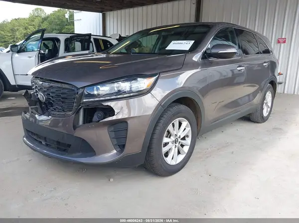 5XYPG4A34LG648482 — 2020 Kia Sorento, фото 2 с аукциона IAAI, Передняя часть