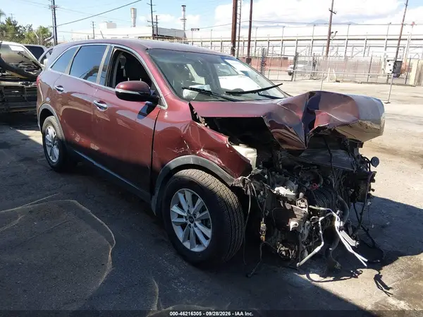 5XYPG4A35LG664853 — 2020 Kia Sorento, Передняя часть (Front End), фото до ремонта