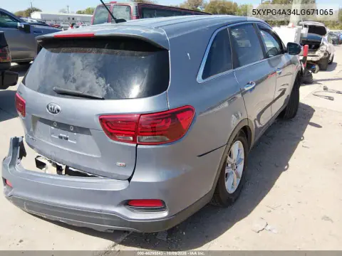 2020 Kia Sorento 2.4L L VIN 5XYPG4A34LG671065 фото 5
