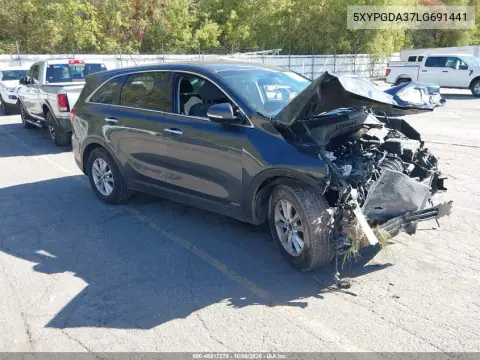 2020 Kia Sorento 2.4L Lx VIN 5XYPGDA37LG691441 фото 1