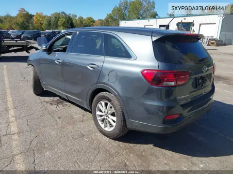 2020 Kia Sorento 2.4L Lx VIN 5XYPGDA37LG691441 фото 3
