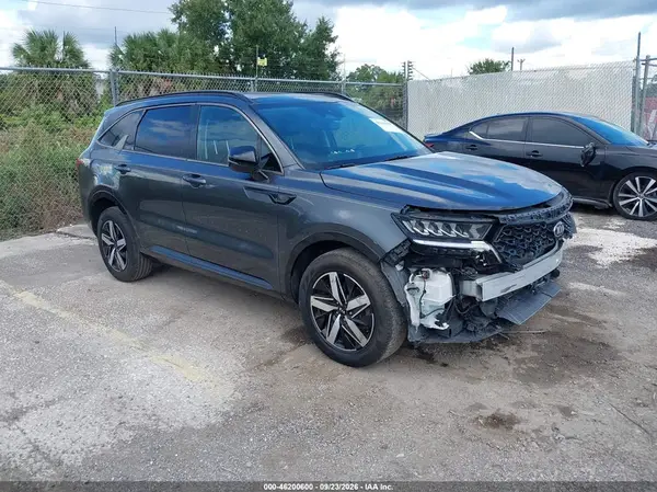 5XYRH4LF8MG034436 — 2021 Kia Sorento, Передняя часть (Front End), фото до ремонта