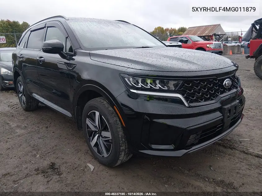 5XYRHDLF4MG011879 — 2021 Kia Sorento, фото 2 с аукциона IAAI, Задняя часть