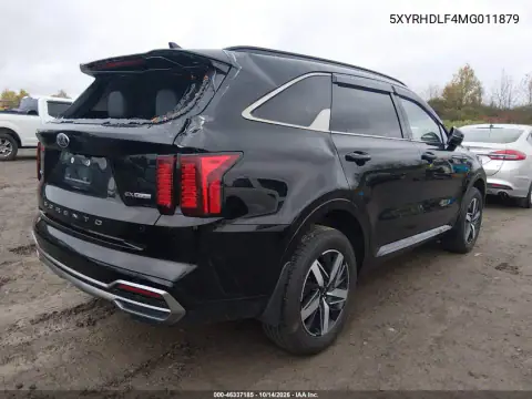 5XYRHDLF4MG011879 — 2021 Kia Sorento, фото 5 с аукциона IAAI, Задняя часть