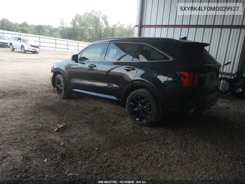 5XYRK4LF0MG029927 — 2021 Kia Sorento, фото 3 с аукциона IAAI, Не указано