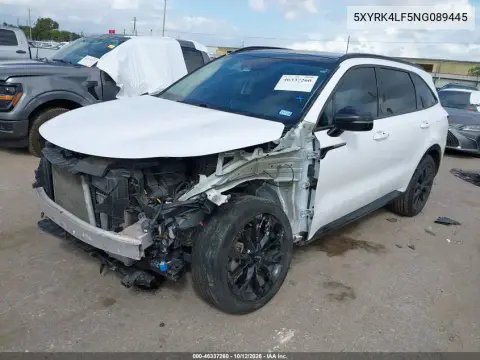 2022 Kia Sorento Sx VIN 5XYRK4LF5NG089445 фото 3