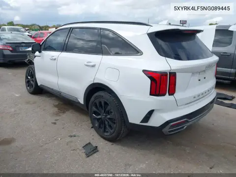 2022 Kia Sorento Sx VIN 5XYRK4LF5NG089445 фото 4