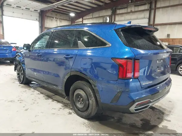 5XYRKDLF1PG210927 — 2023 Kia Sorento, фото 3 с аукциона IAAI 12.10.2026, Передняя часть слева