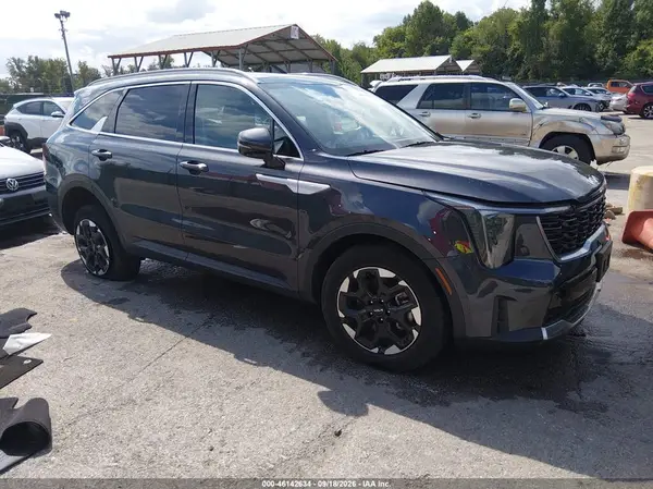 5XYRLDJC6SG346775 — 2025 Kia Sorento, Передняя часть (Front End), фото до ремонта